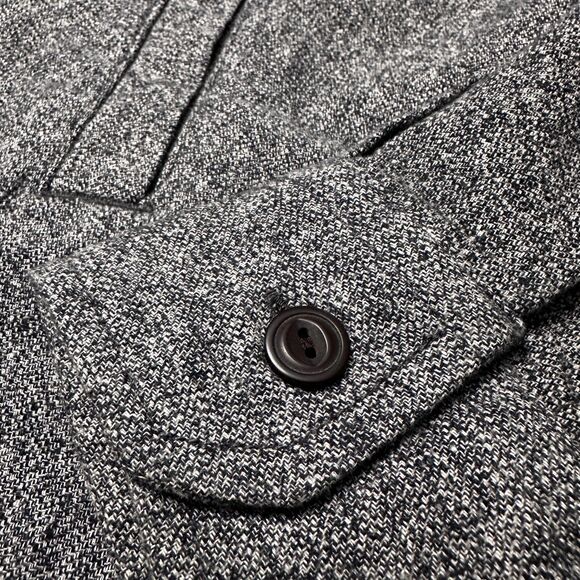 Grayers Glacier Gray Twill Shirt Jacket XL 100% Cotton Shacket - Picture 7 of 10